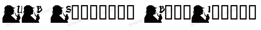 UB Sherlock BoldIt字体转换